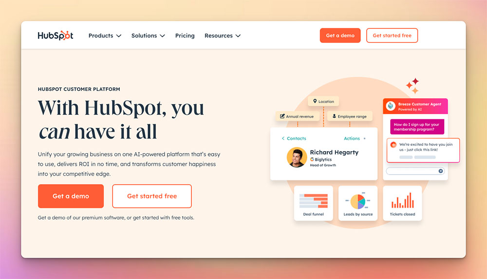 HubSpot CRM