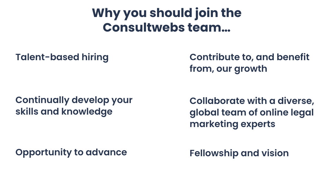 Consult webs hiring