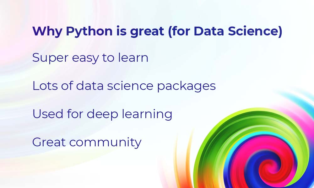 Benefits of Python for data science