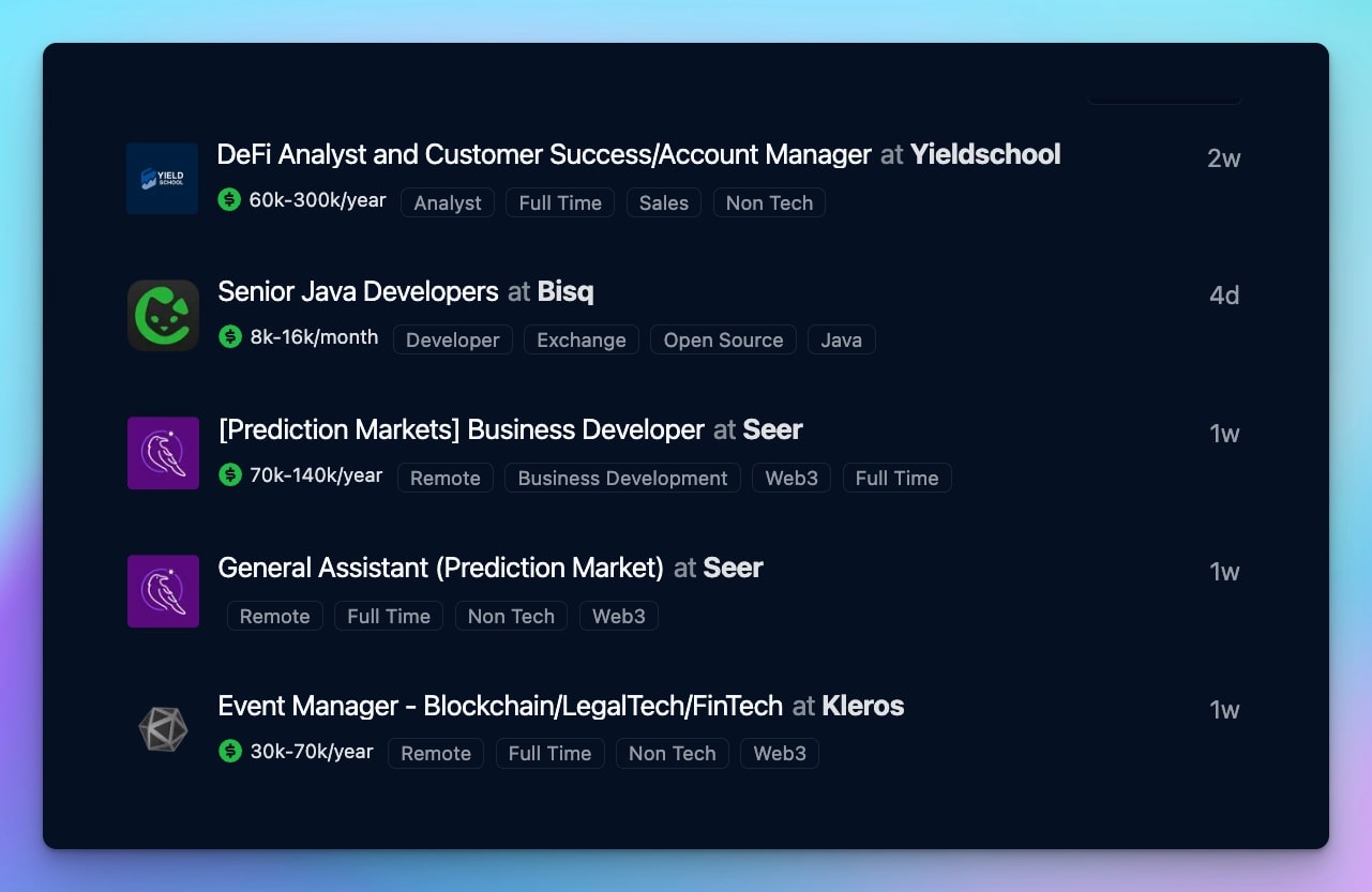 Crypto List