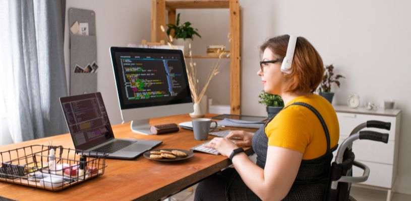 Setting up a home office for remote work