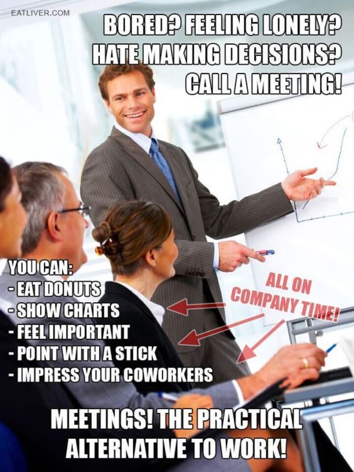 Meetings are my favourite meme