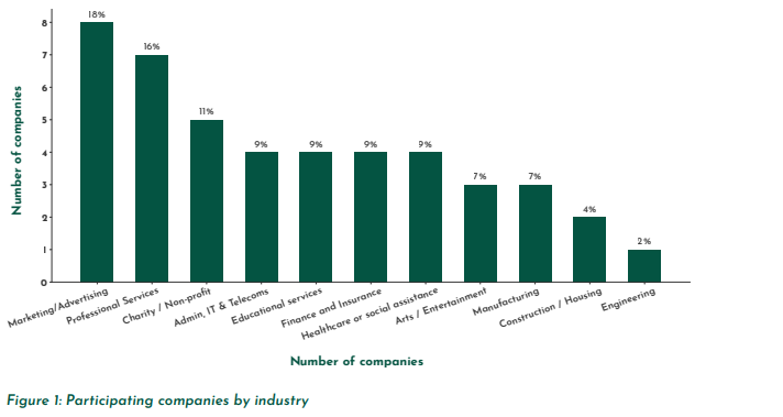 Pilot companies by industry